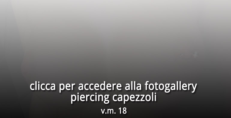 Piercing capezzoli a Torino