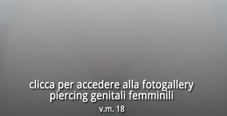 Piercing genitali femminili a Torino