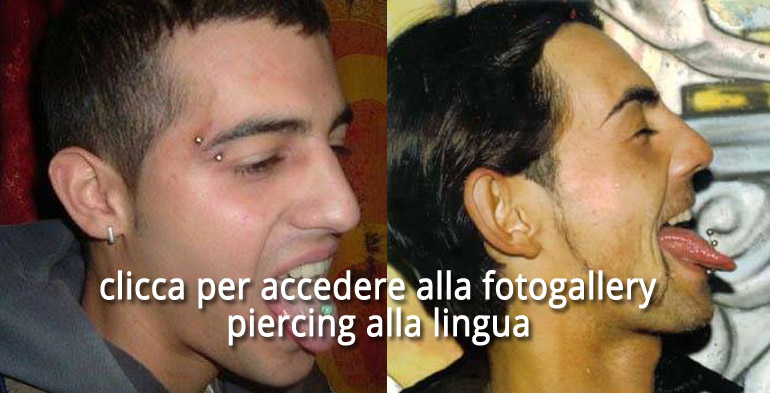 Piercing alla lingua a Torino